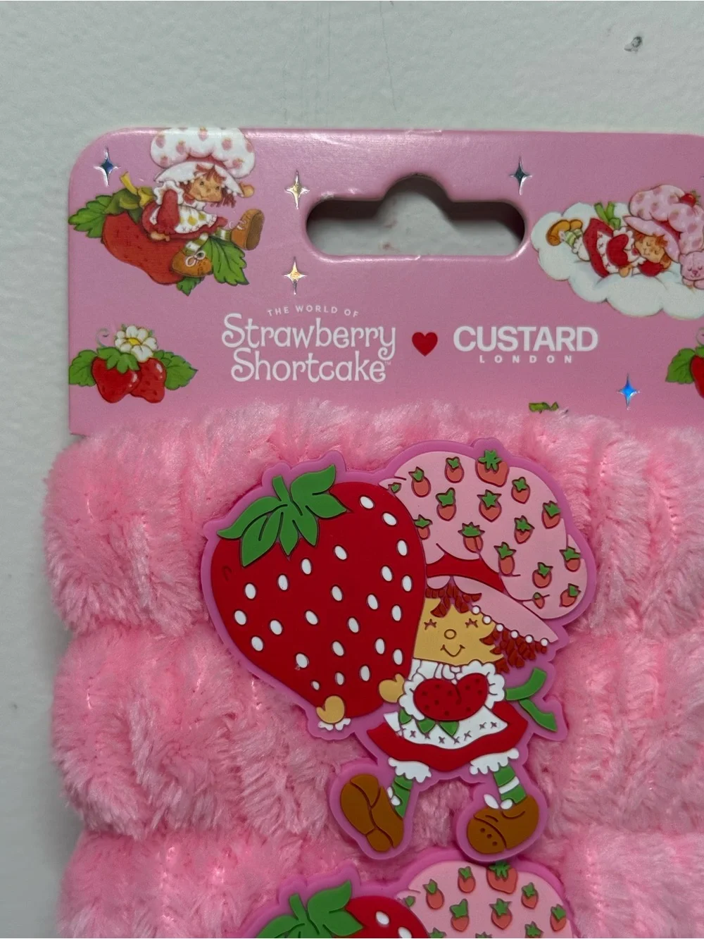 Strawberry Shortcake Beauty Cuff Set Pink Charms